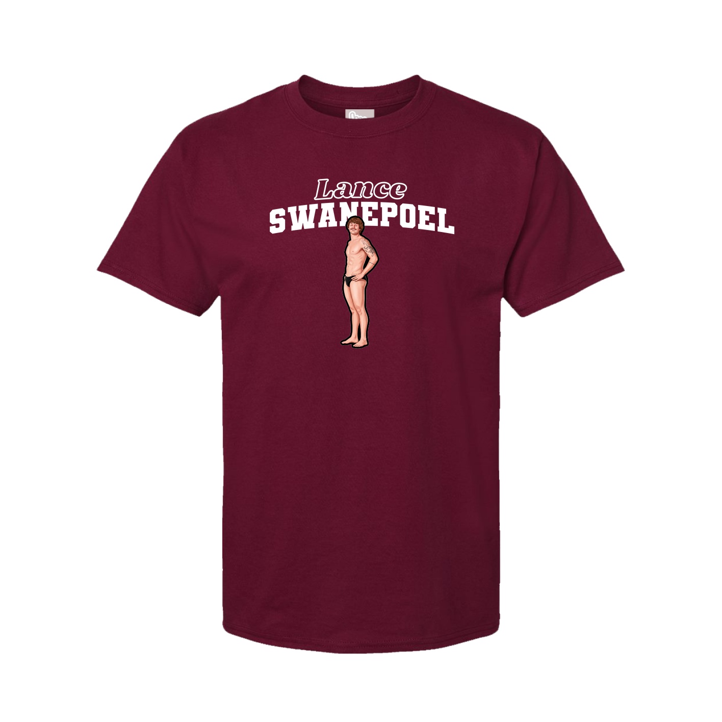 Tee — Name Arch in Cardinal