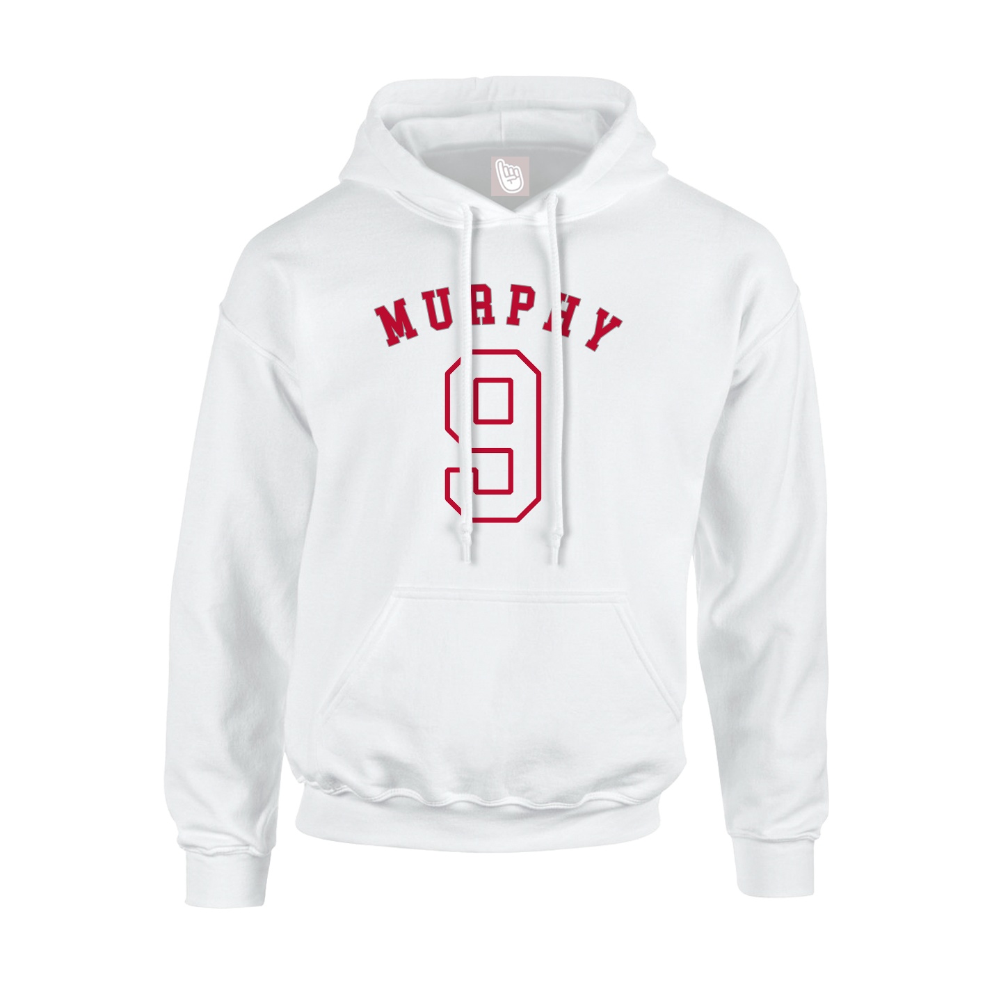 Hoodie — Shirsey Arch in White