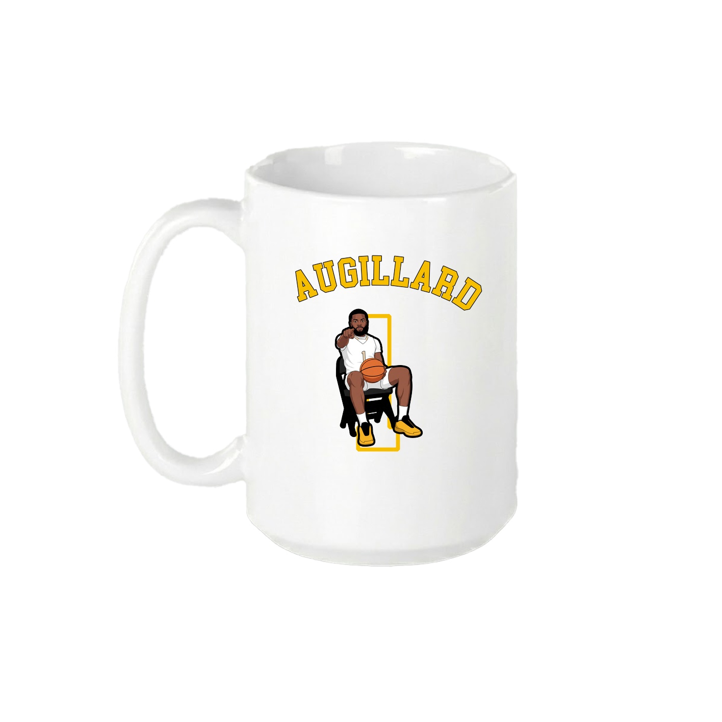 15oz Coffee Mug — Shirsey Arch in White