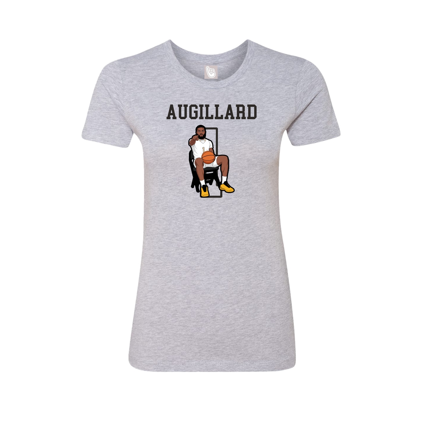 Fitted Women's Tee — Shirsey in Grey