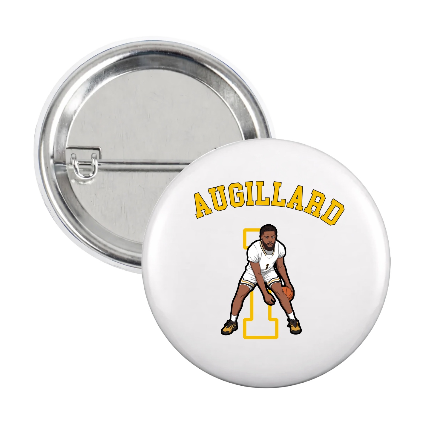 Game Day Button — Shirsey Arch in White