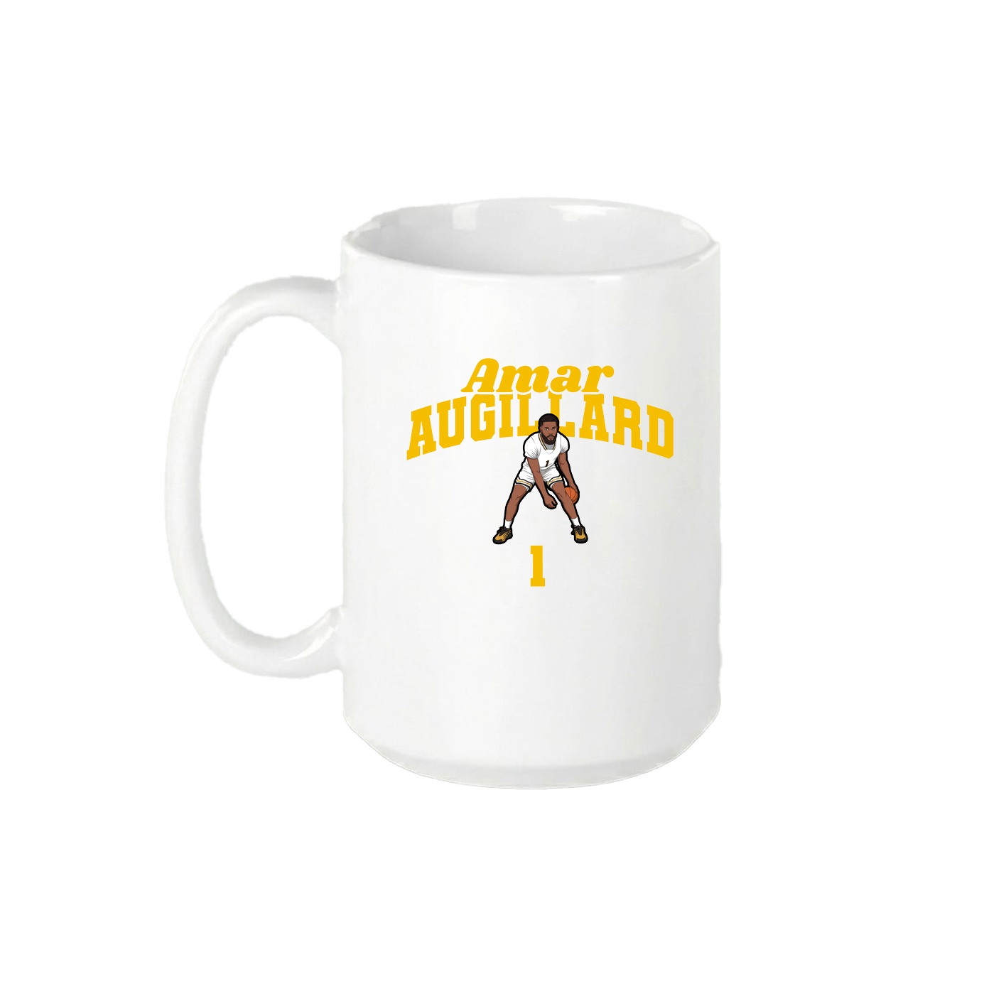 15oz Coffee Mug — Signature Arch in White