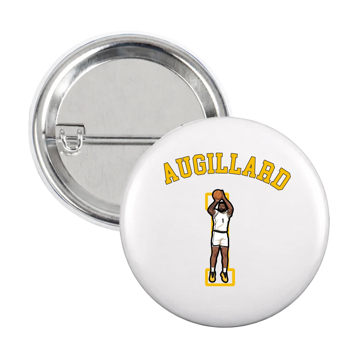 Game Day Button — Shirsey Arch in White