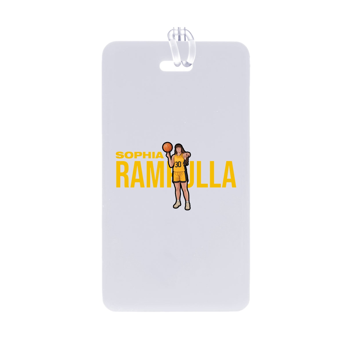 Bag Tag — Player Name in Classic