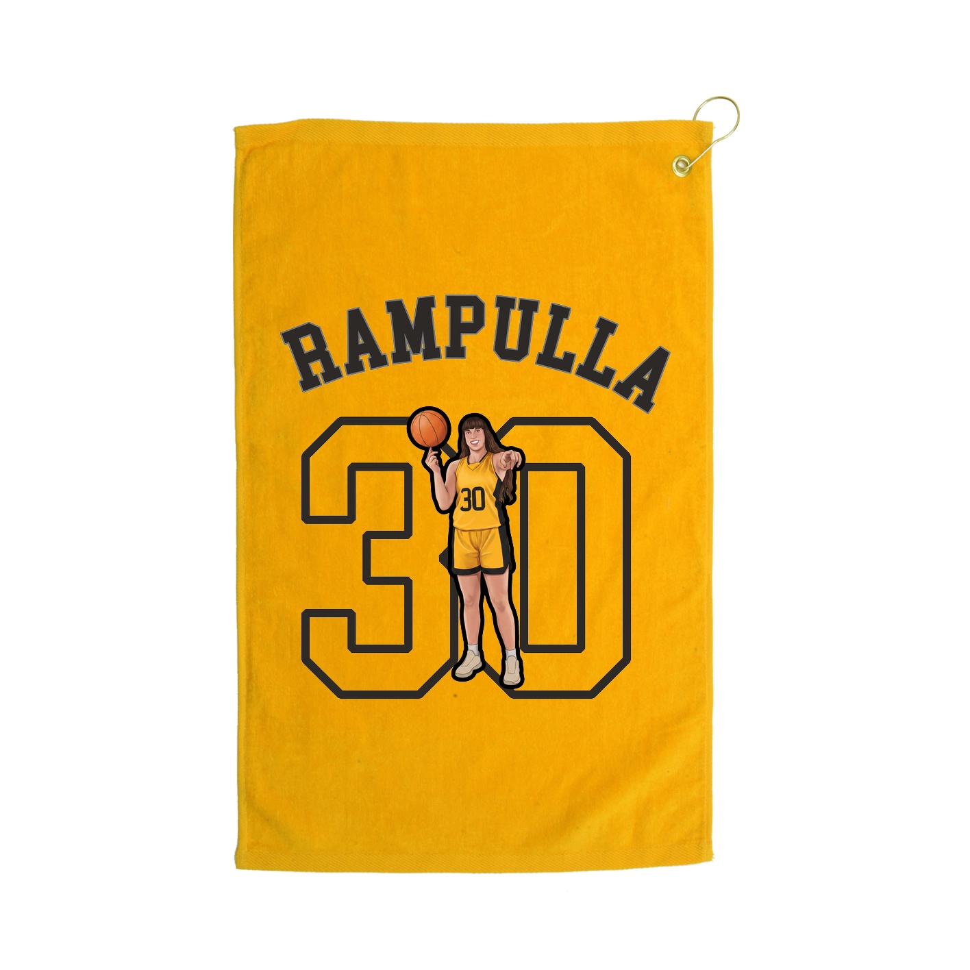 Golf Towel — Shirsey Arch in Gold