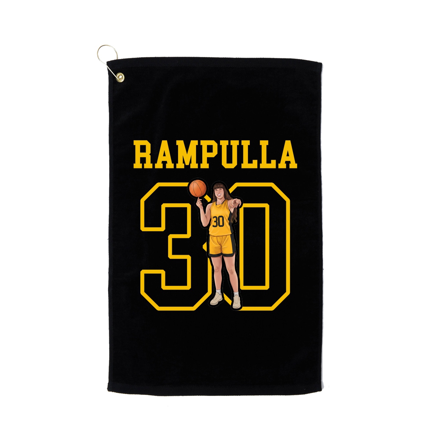 Golf Towel — Shirsey in Black