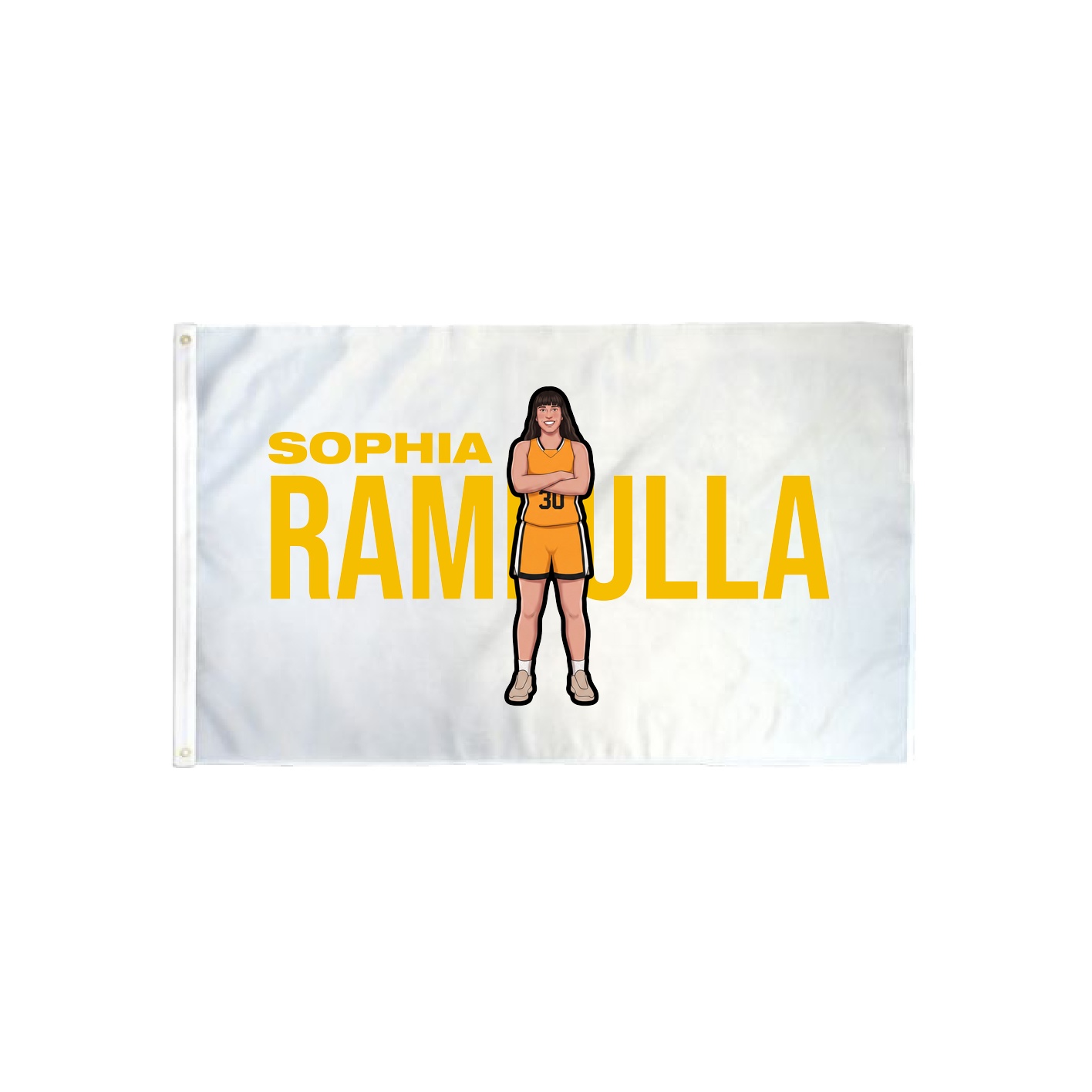 3x5 Flag — Player Name in Classic