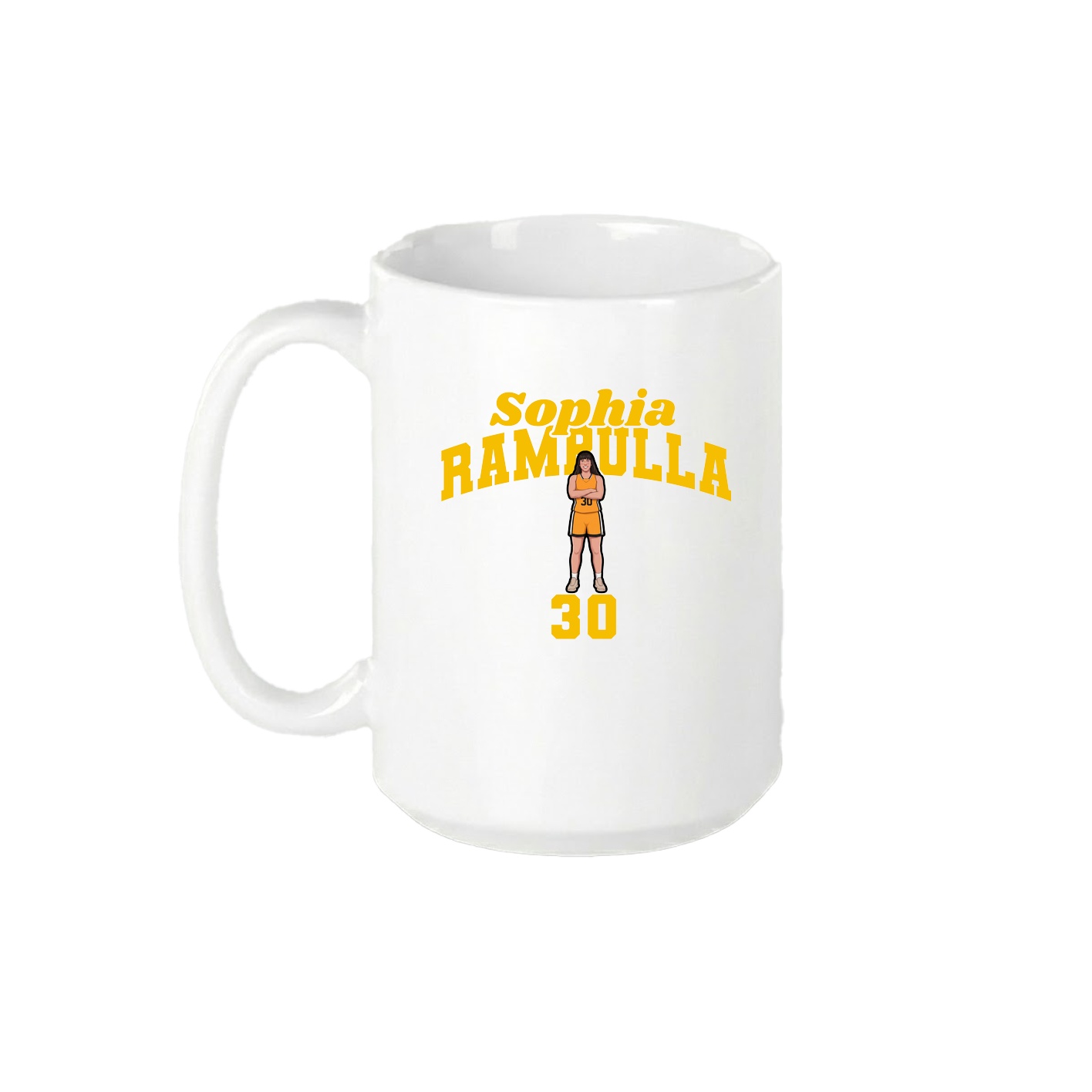 15oz Coffee Mug — Signature Arch in White