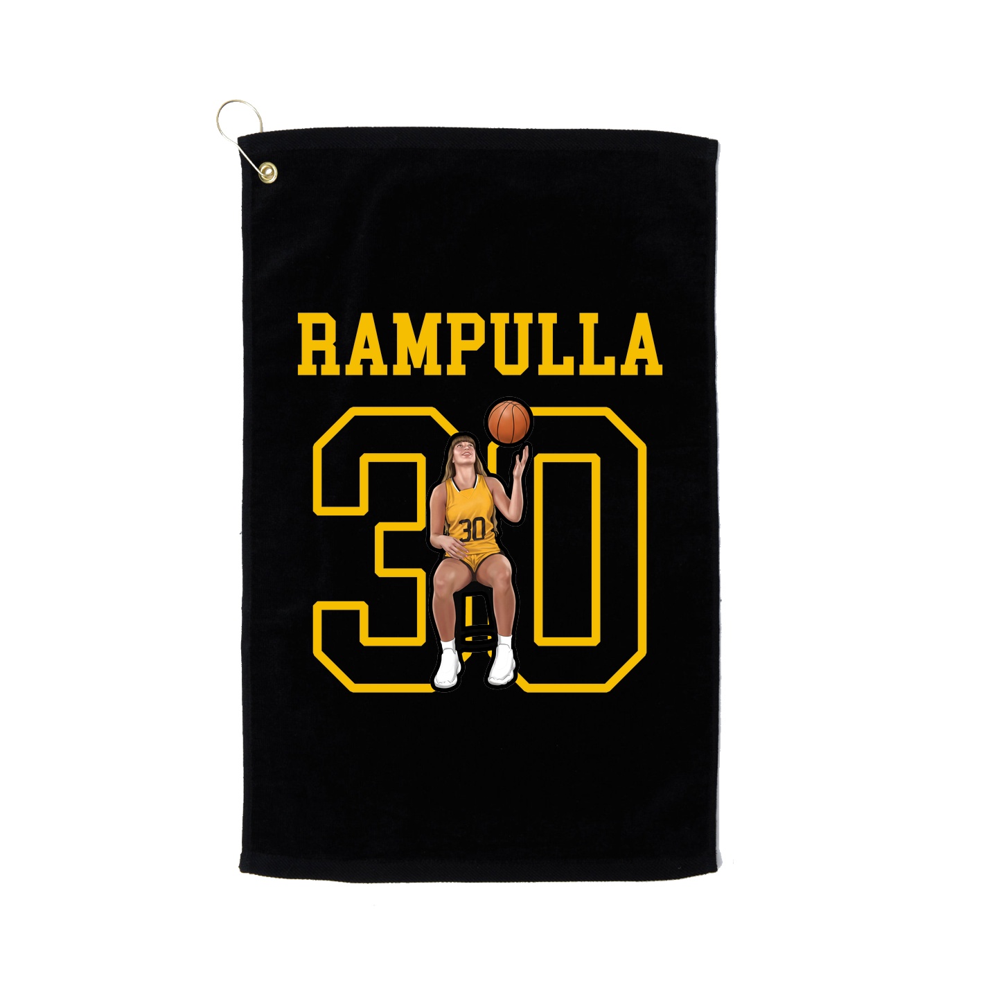 Golf Towel — Shirsey in Black