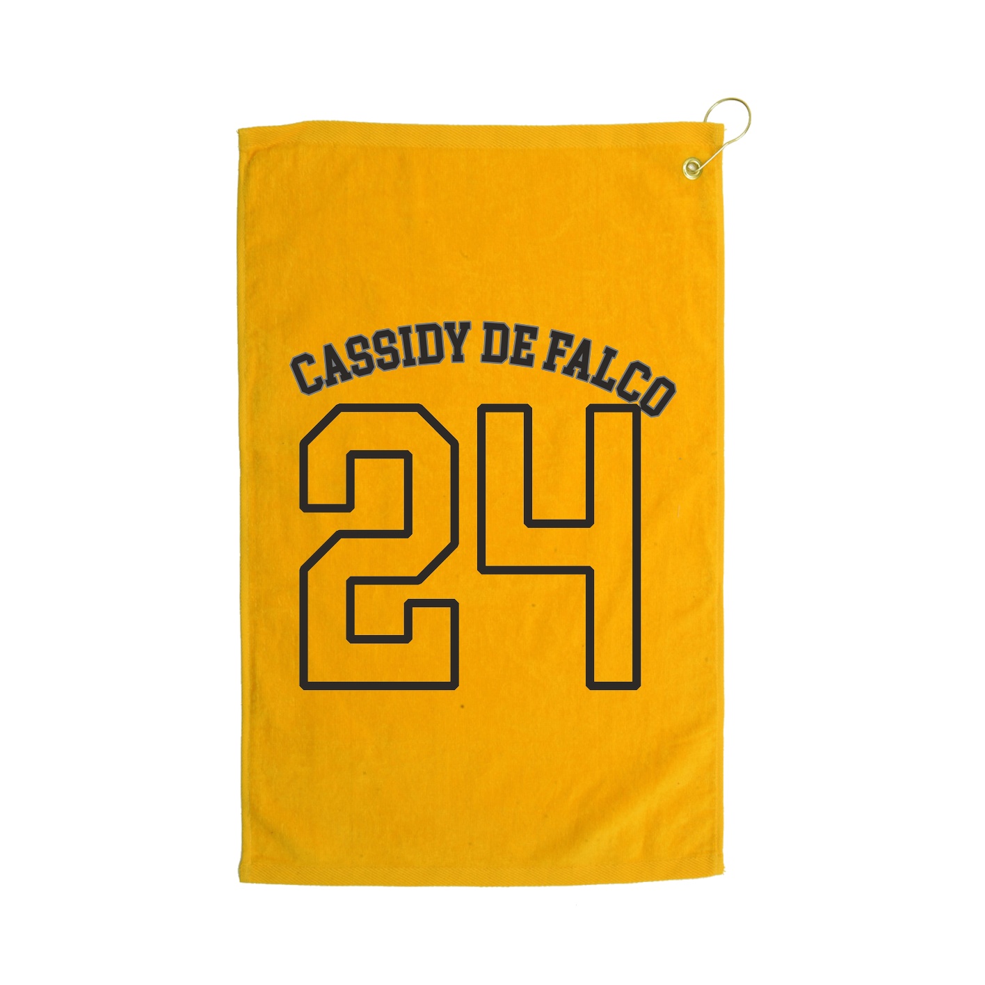 Golf Towel — Shirsey Arch in Gold