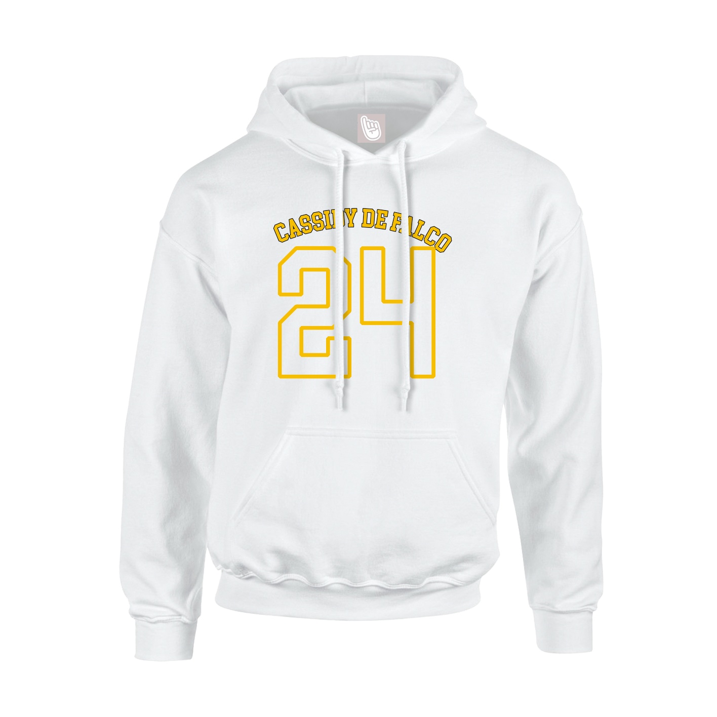 Hoodie — Shirsey Arch in White