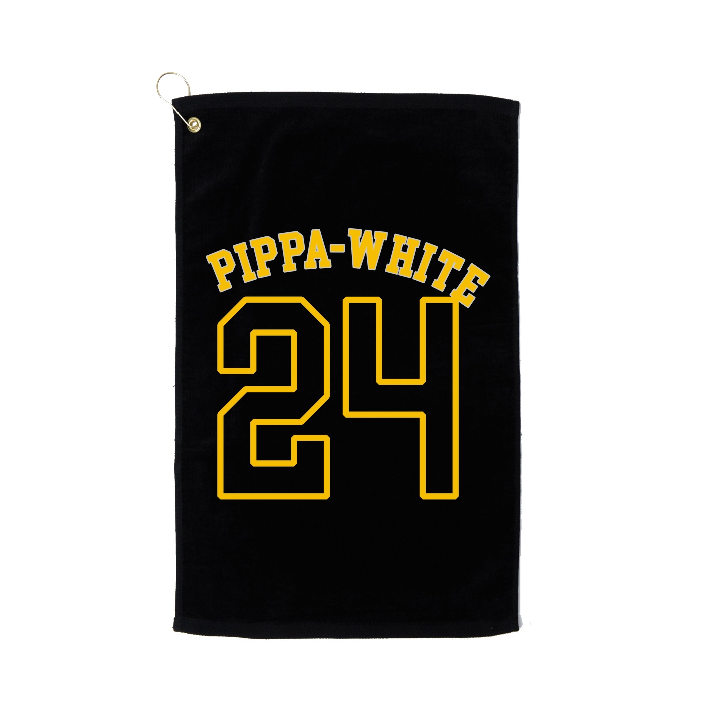 Golf Towel — Shirsey Arch in Black