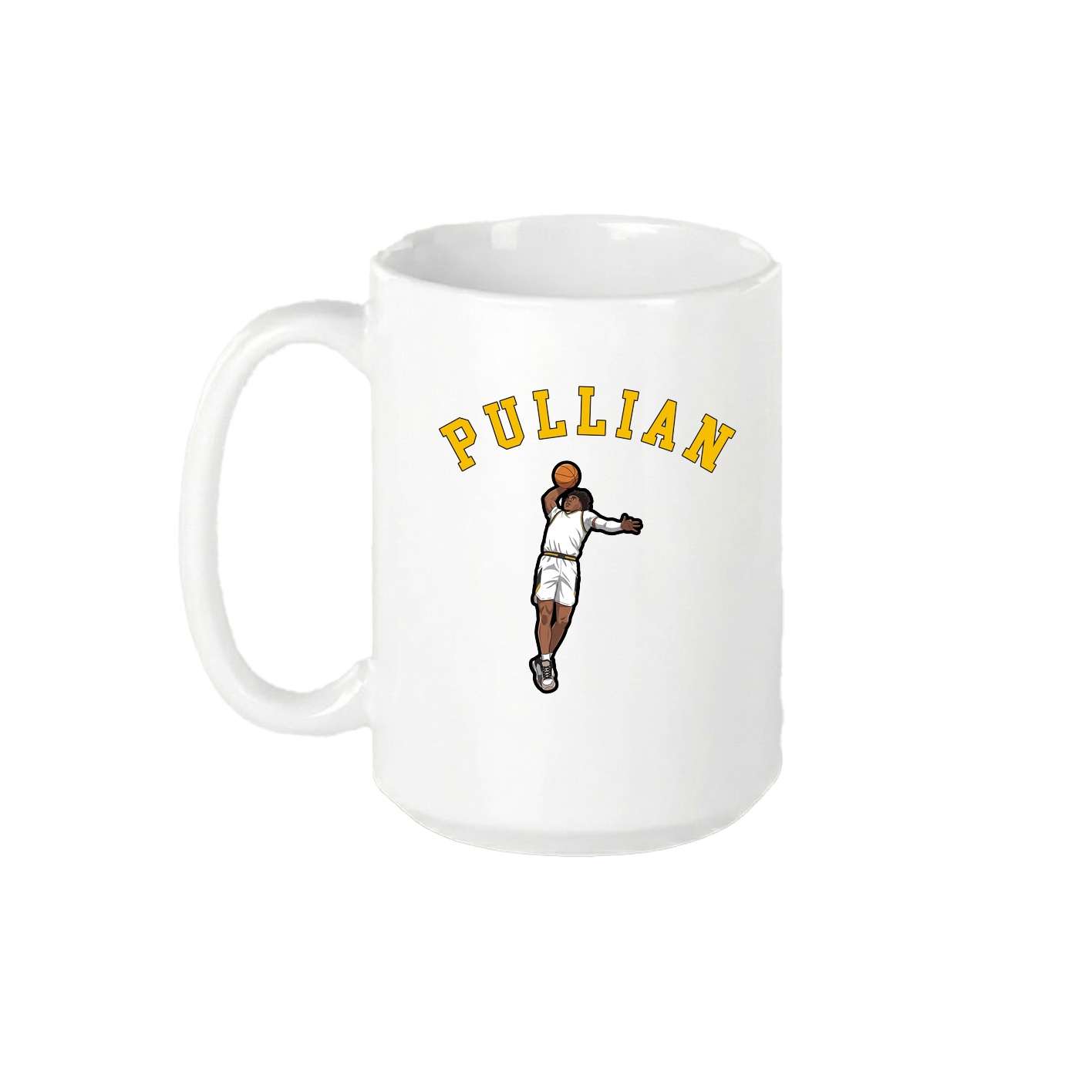 15oz Coffee Mug — Shirsey Arch in White