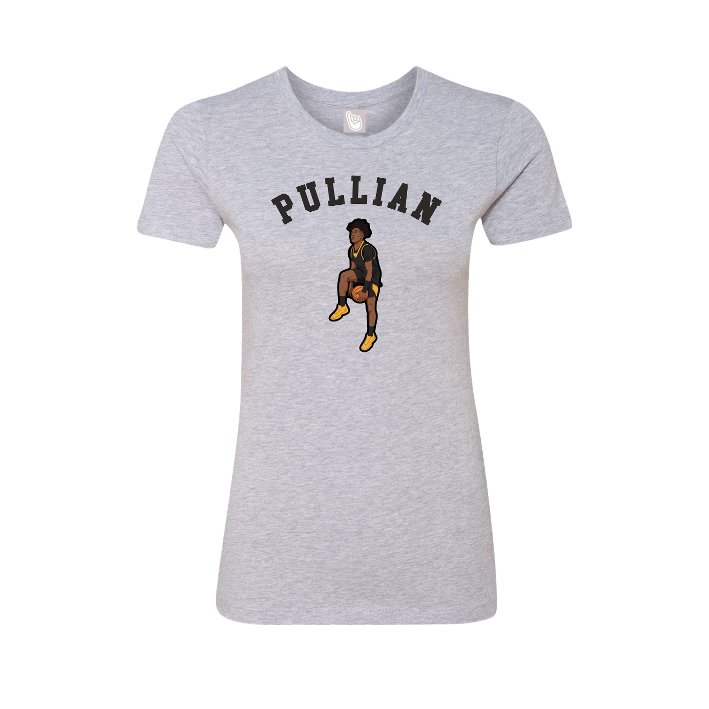 Fitted Women's Tee — Shirsey Arch in Grey