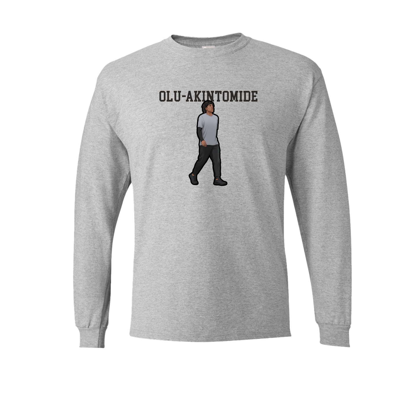 Long Sleeve Tee — Shirsey in Grey