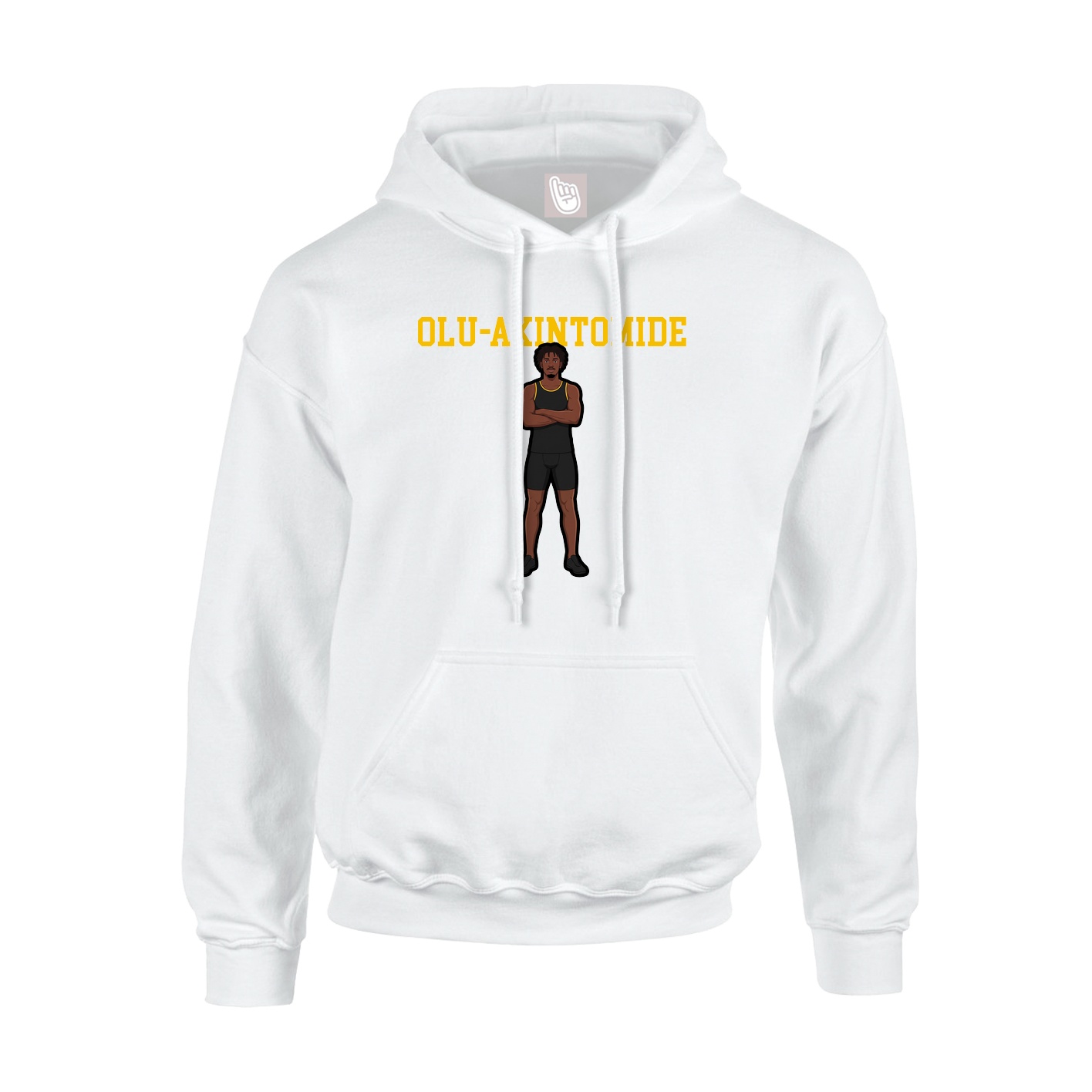 Hoodie — Shirsey in White