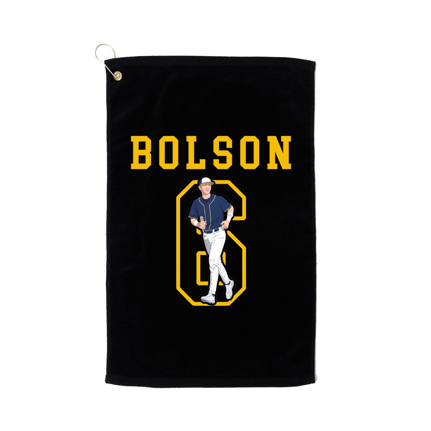 Golf Towel — Shirsey in Black