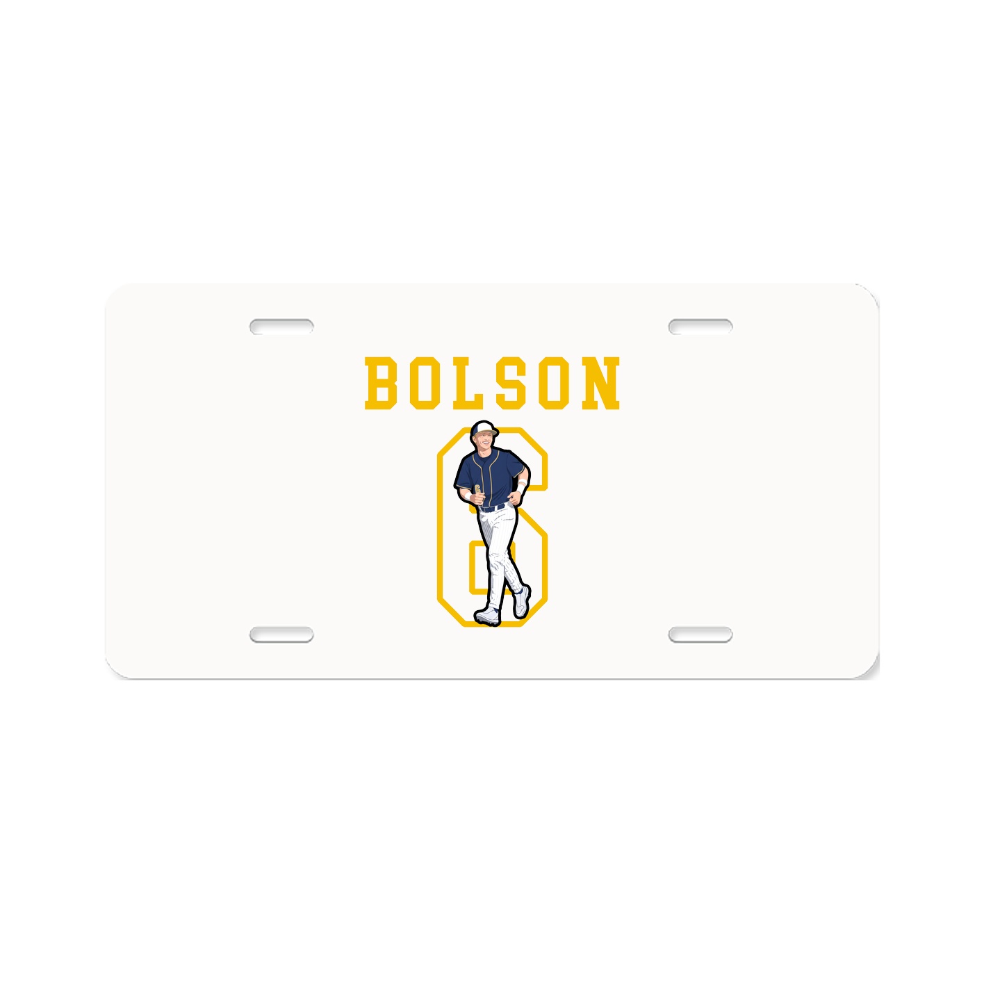 License Plate — Shirsey in Classic