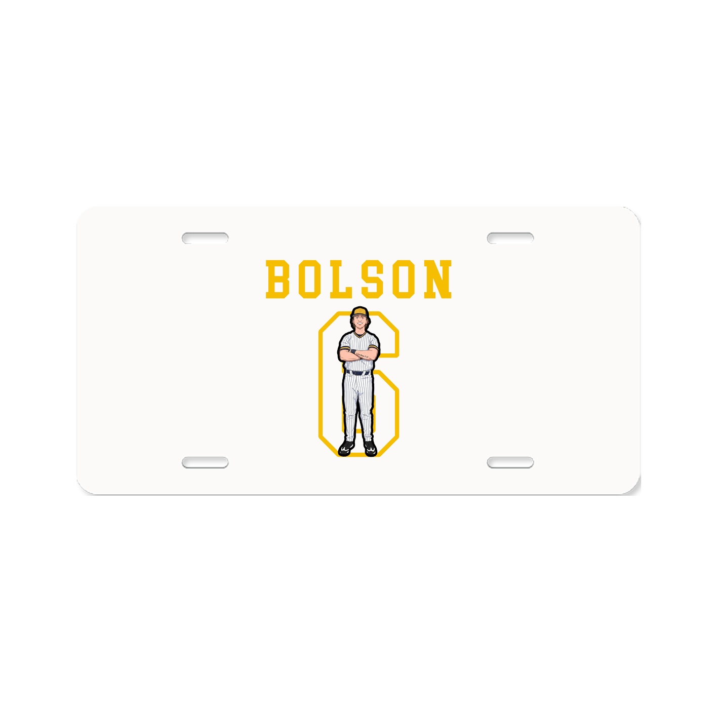 License Plate — Shirsey in Classic