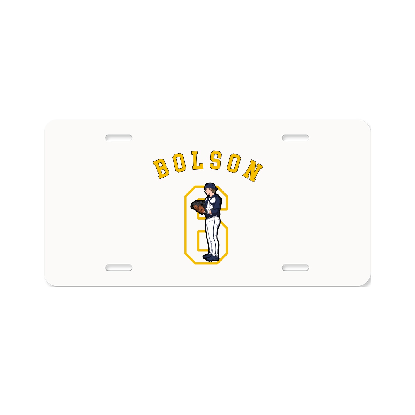 License Plate — Shirsey Arch in Classic