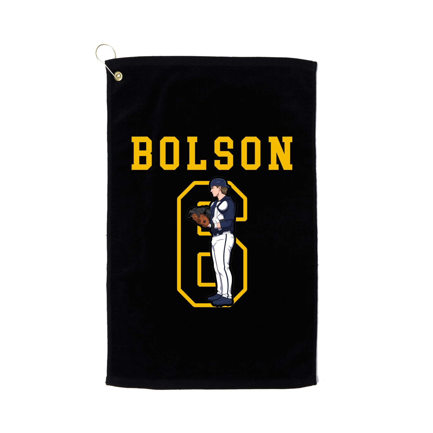 Golf Towel — Shirsey in Black