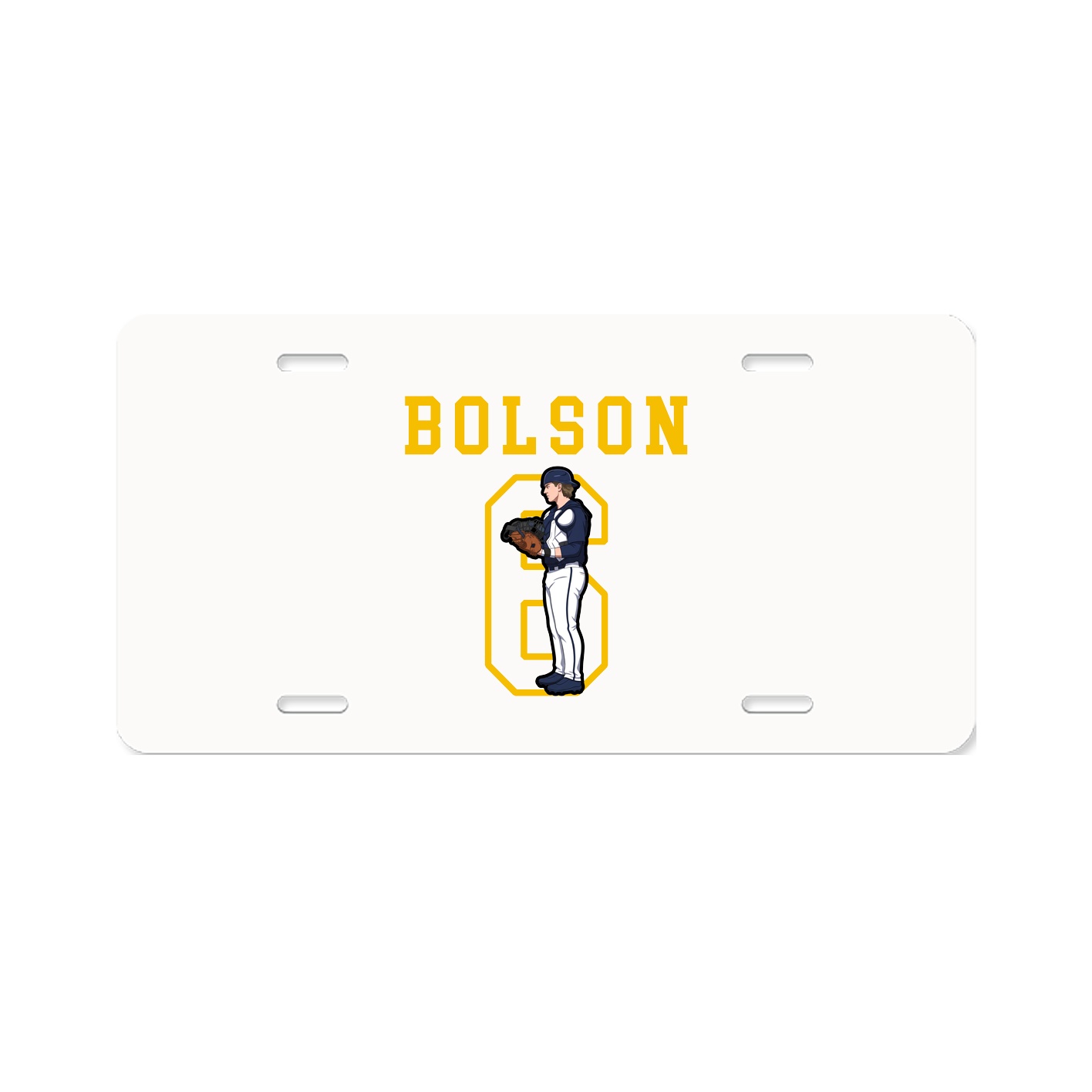 License Plate — Shirsey in Classic