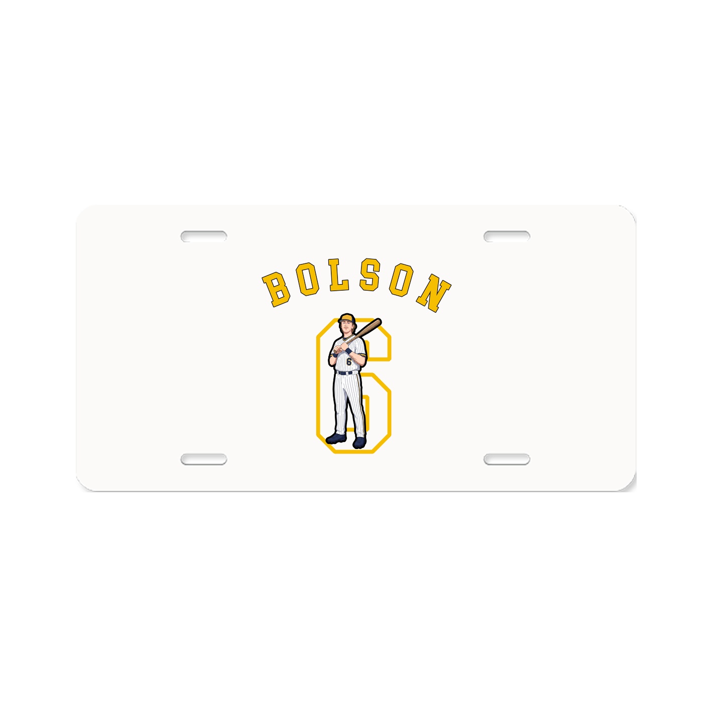 License Plate — Shirsey Arch in Classic