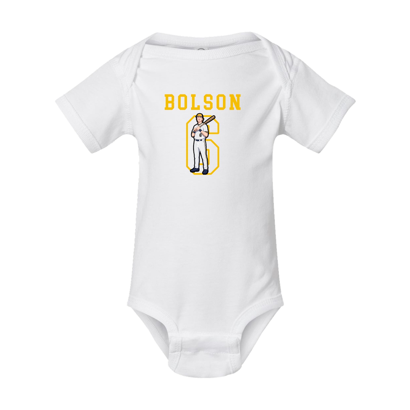 Baby Onesie — Shirsey in White