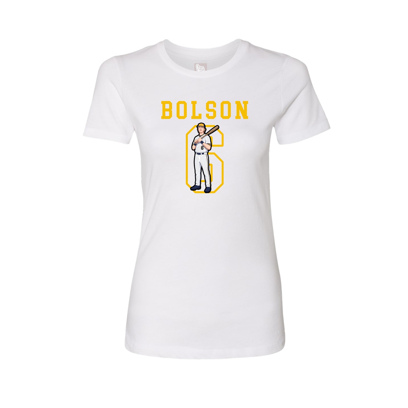 Fitted Women's Tee — Shirsey in White