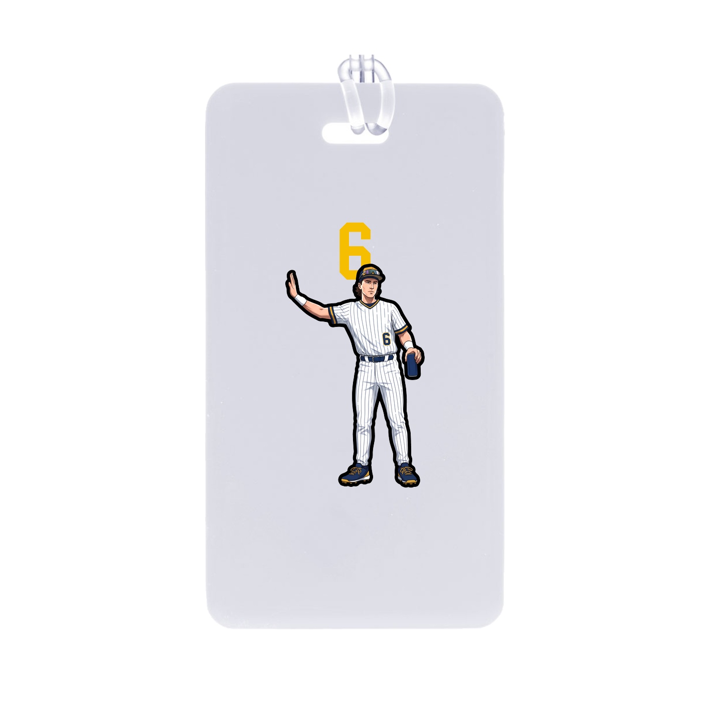 Bag Tag — Number Top in Classic