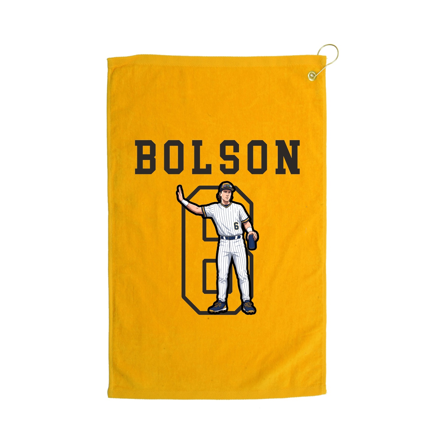 Golf Towel — Shirsey in Gold