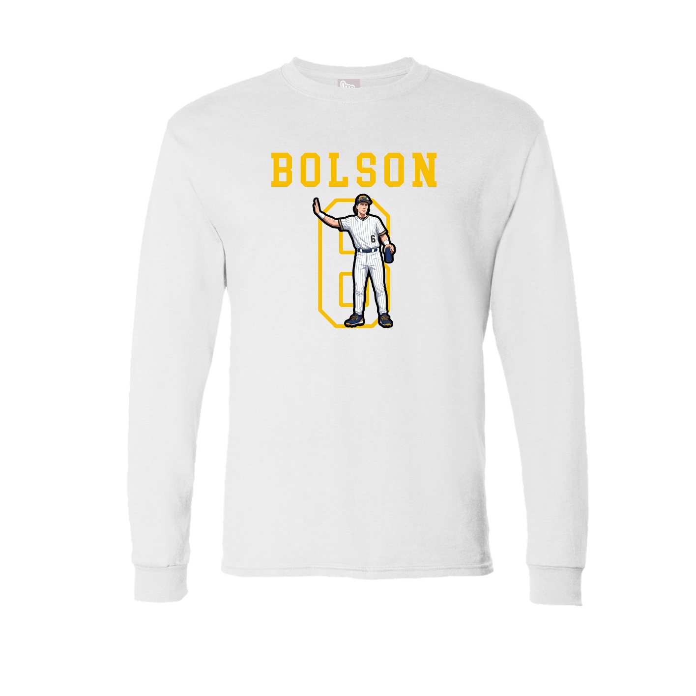 Long Sleeve Tee — Shirsey in White