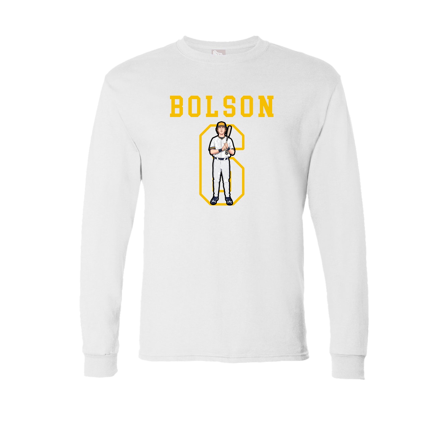 Long Sleeve Tee — Shirsey in White
