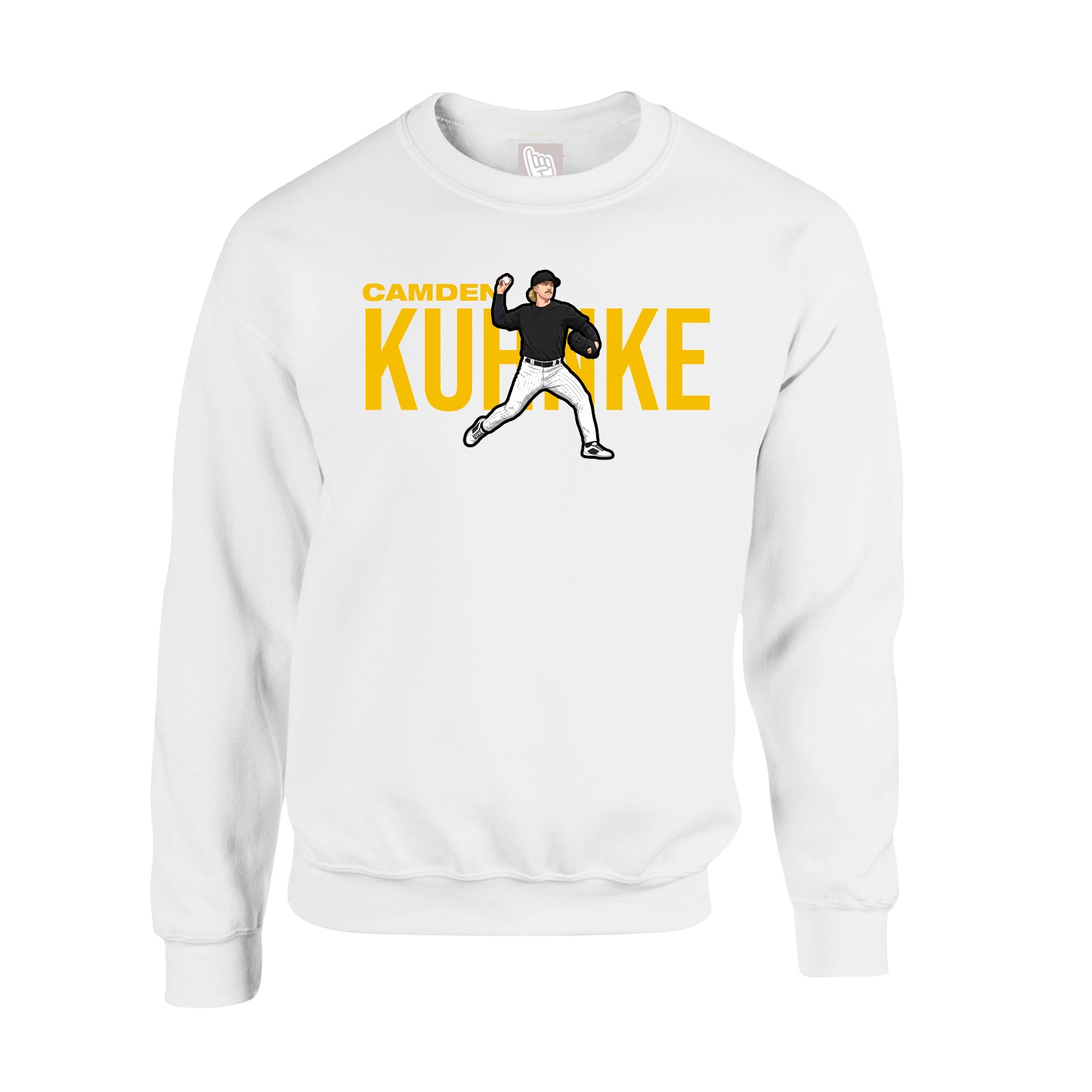 Fleece Crew — Player Name in White