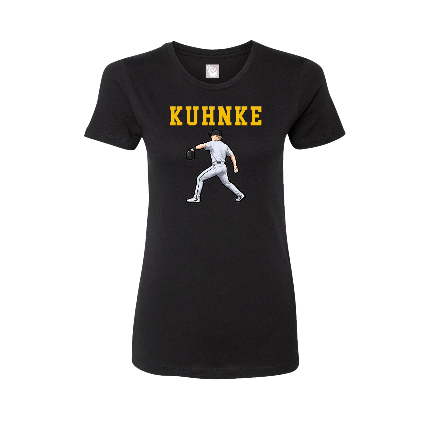 Fitted Women's Tee — Shirsey in Black