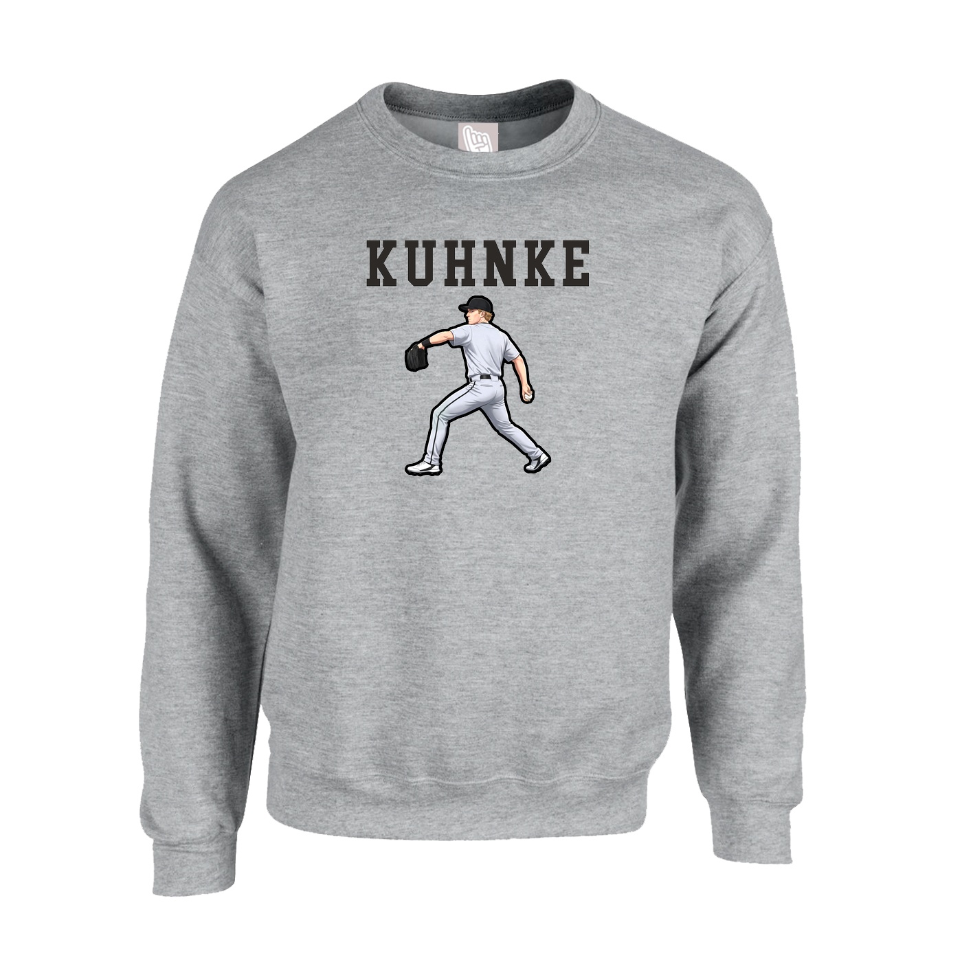 Fleece Crew — Shirsey in Grey