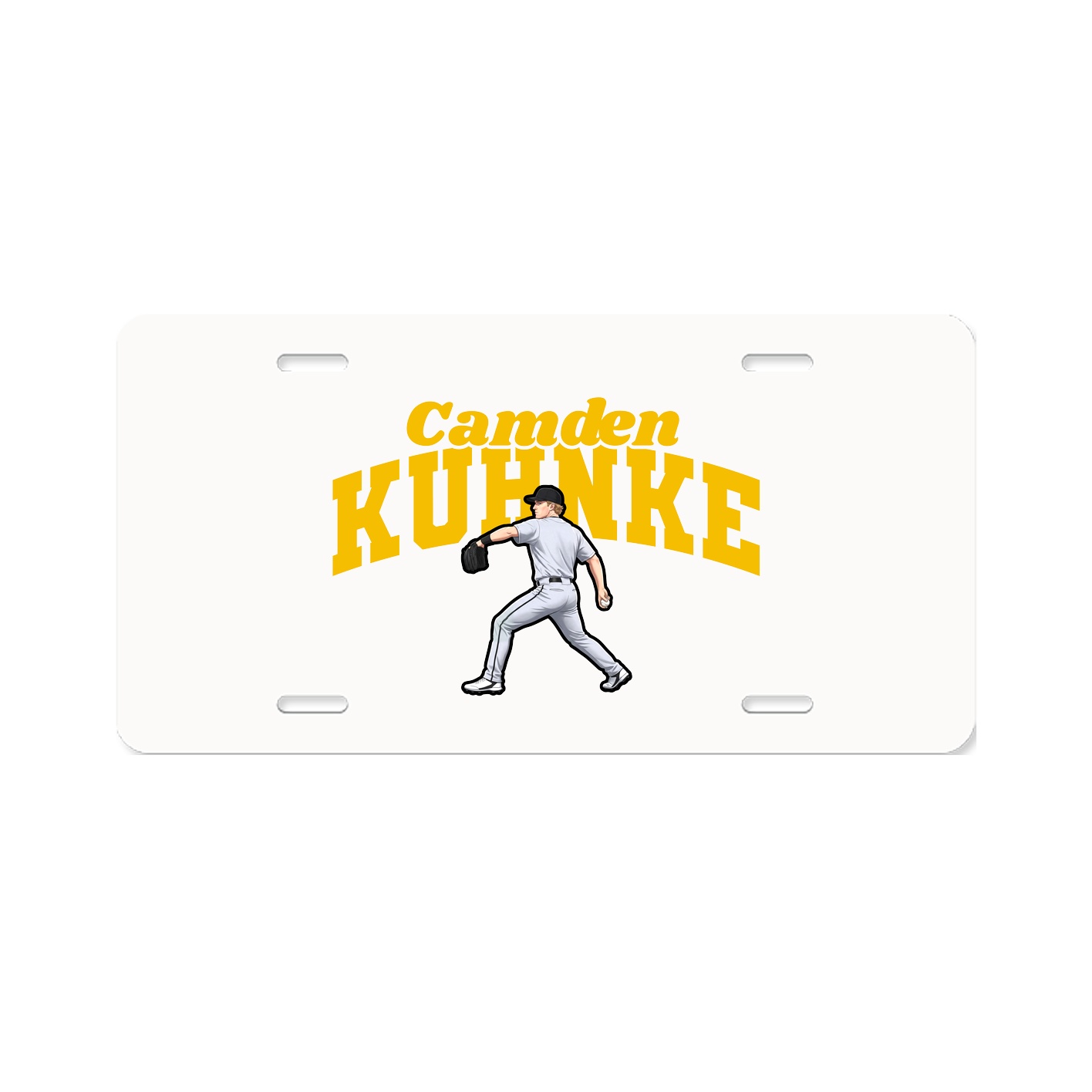 License Plate — Signature Arch in Classic