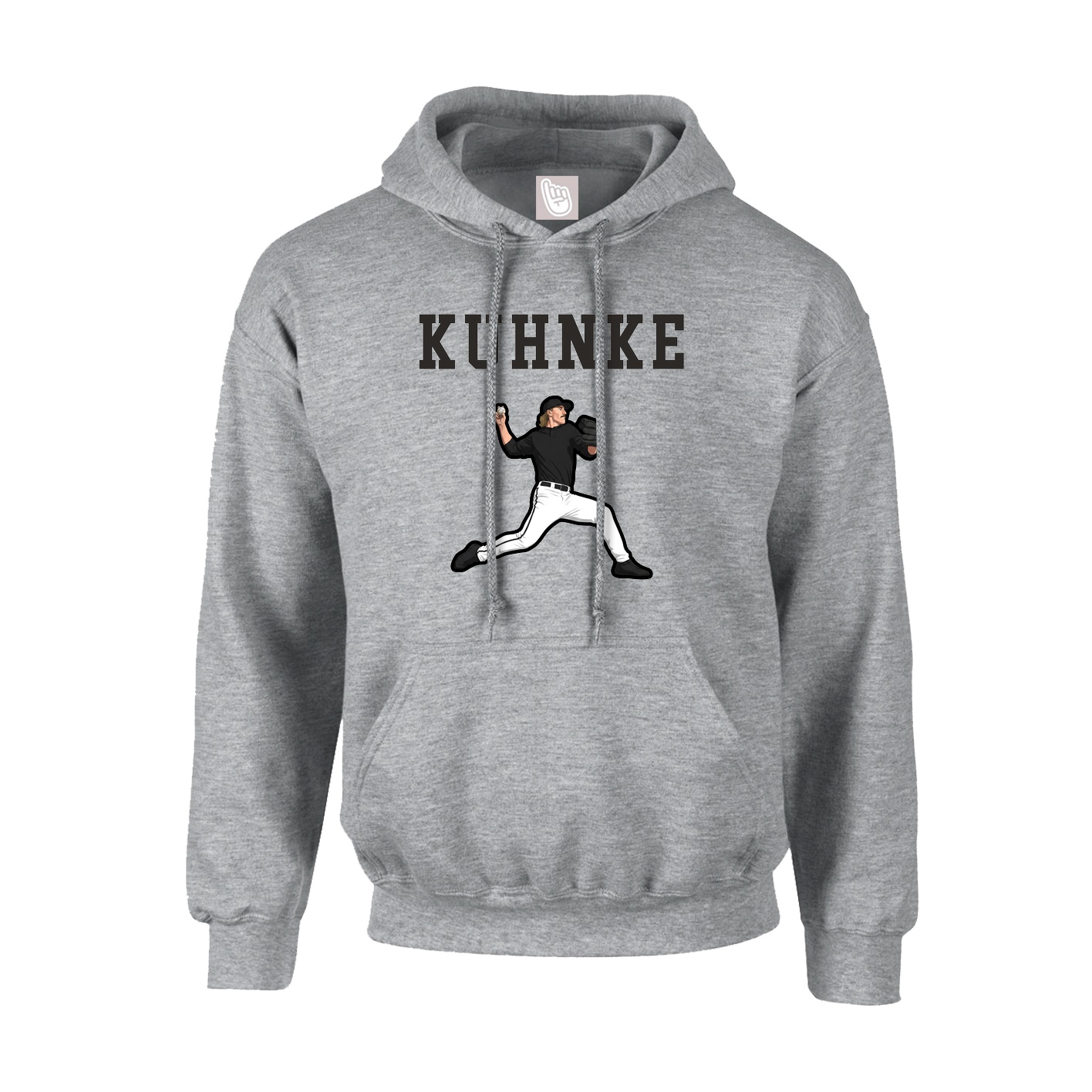 Hoodie — Shirsey in Grey