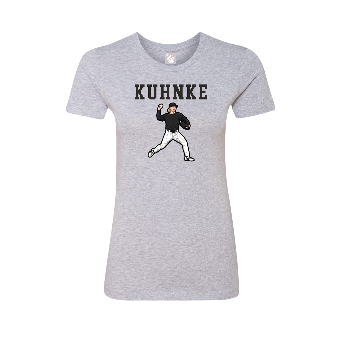 Fitted Women's Tee — Shirsey in Grey