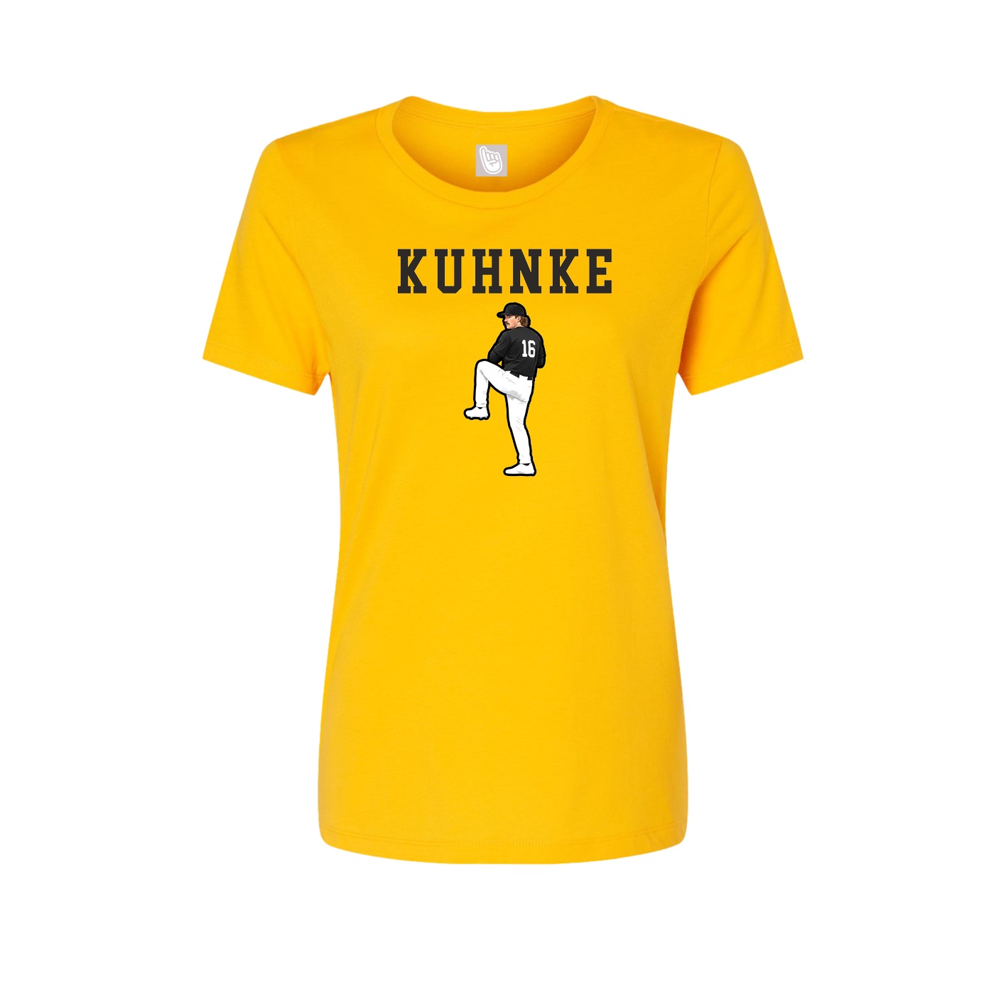 Fitted Women's Tee — Shirsey in Gold