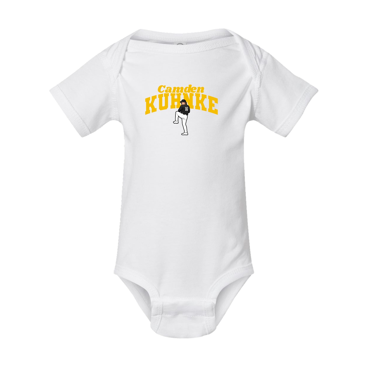 Baby Onesie — Signature Arch in White