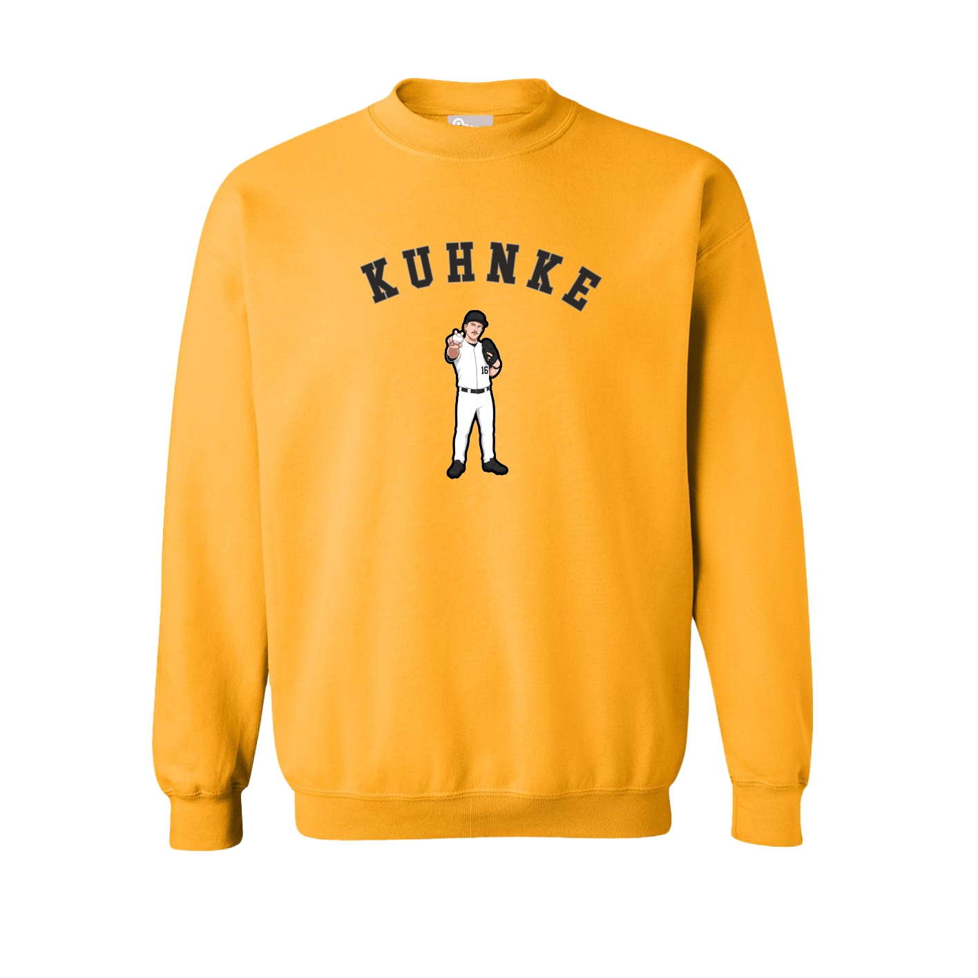 Fleece Crew — Shirsey Arch in Gold