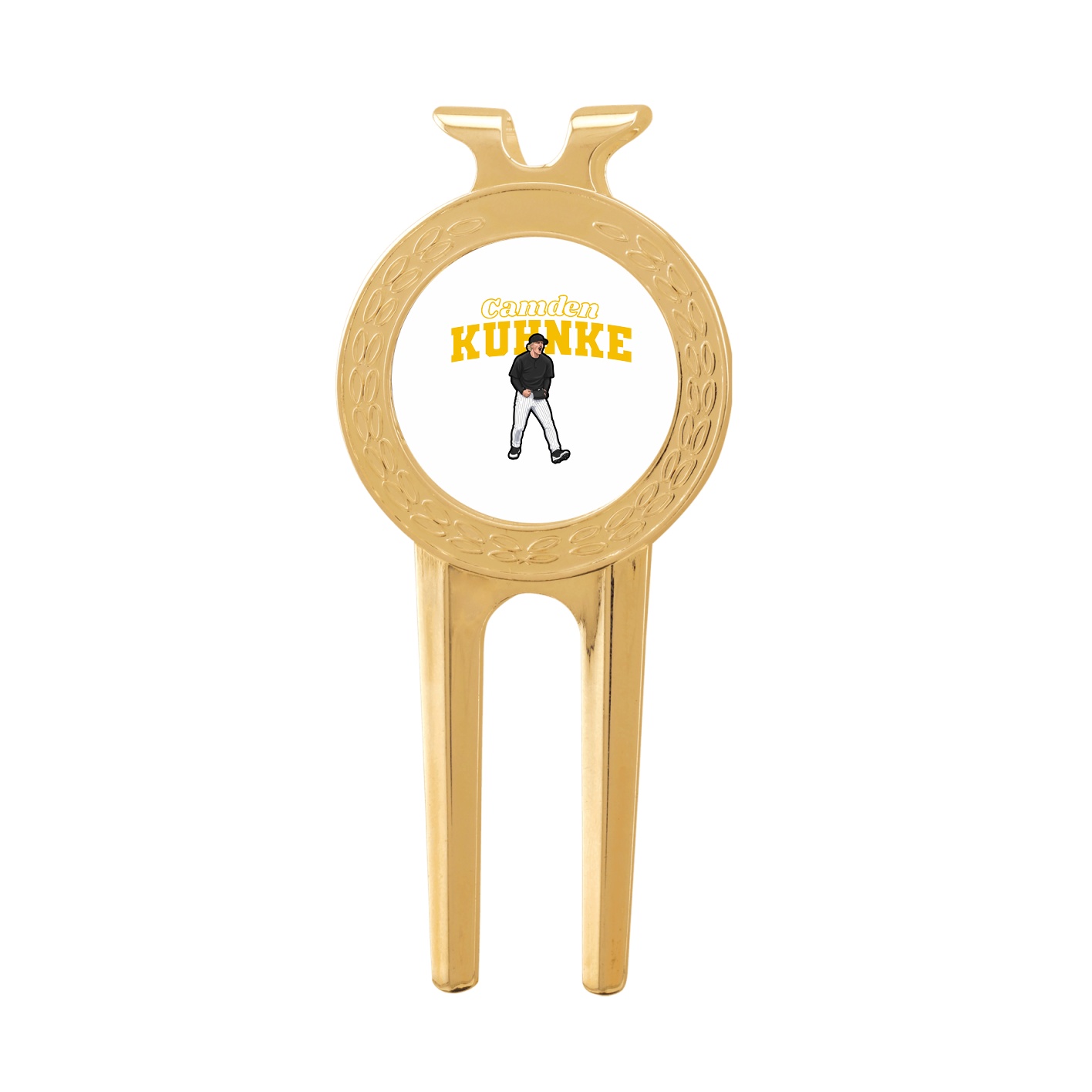 Divot Tool with Ball Marker — Name Arch in Classic