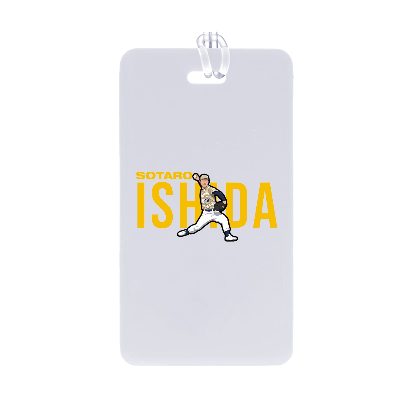 Bag Tag — Player Name in Classic