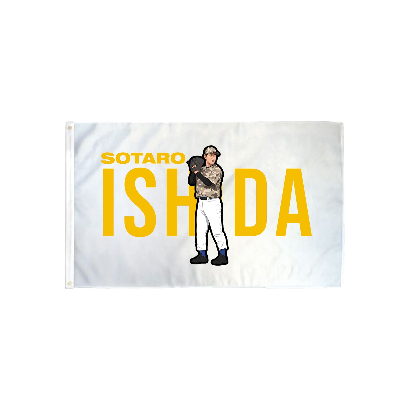 3x5 Flag — Player Name in Classic