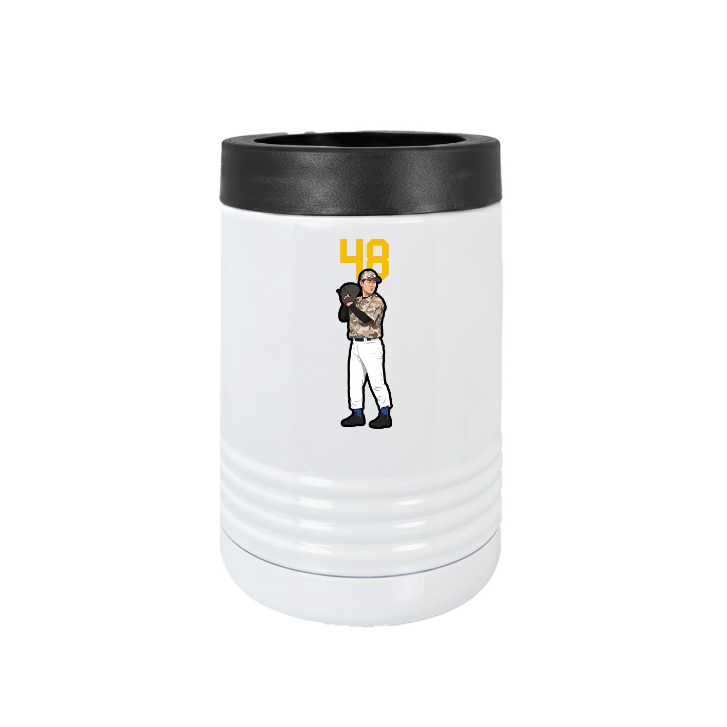 Beverage Holder — Number Top in White