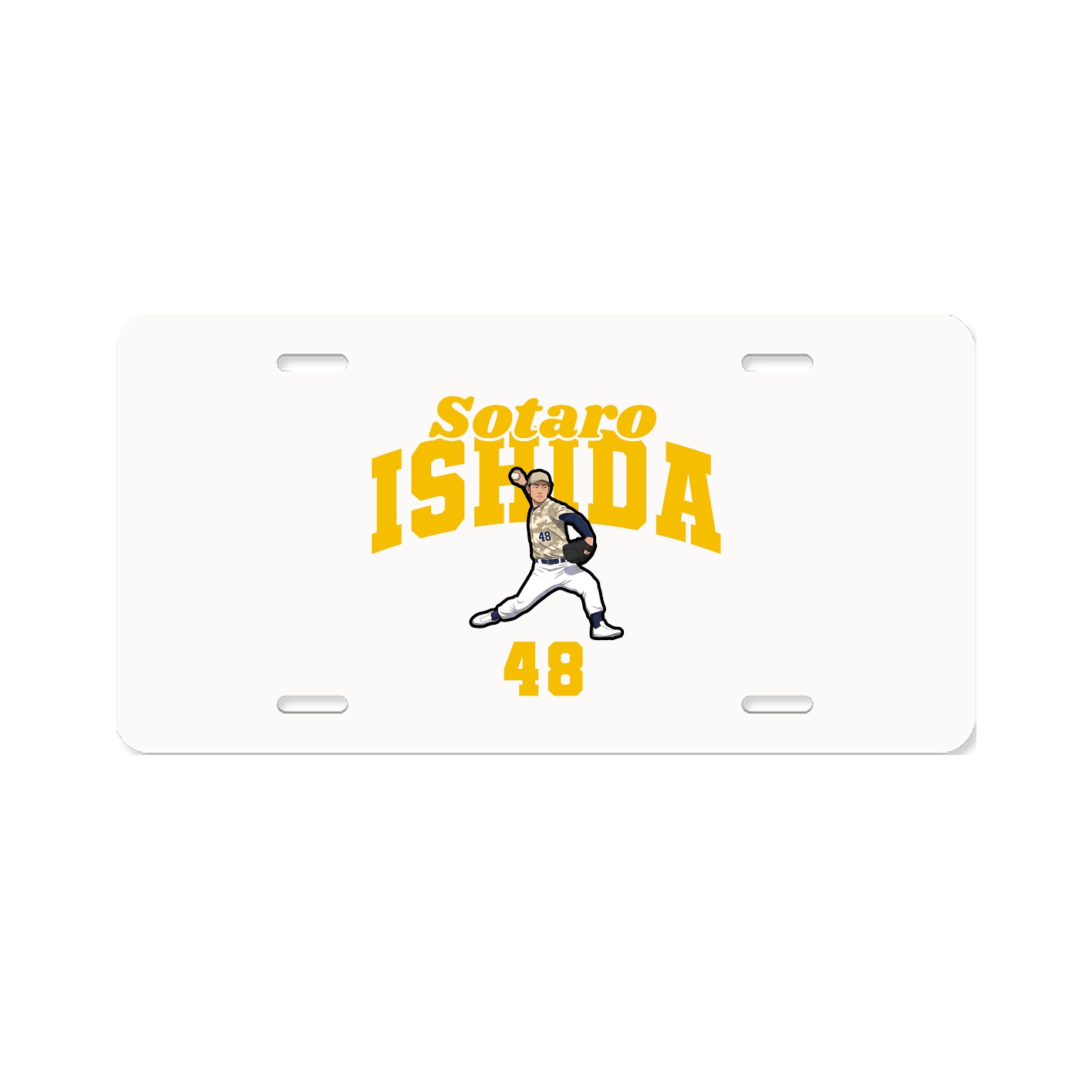 License Plate — Signature Arch in Classic
