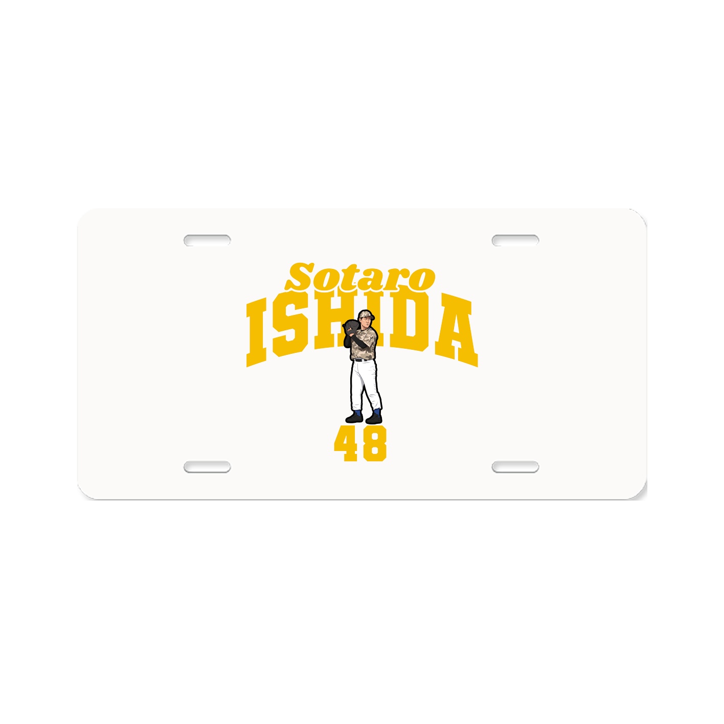 License Plate — Signature Arch in Classic