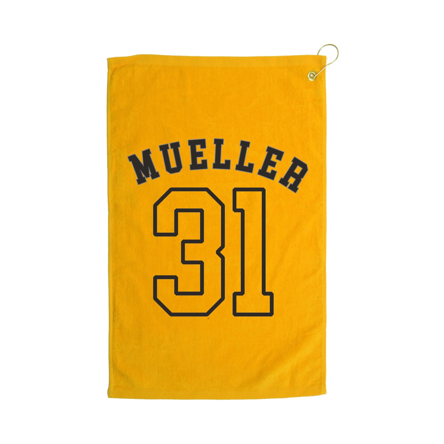 Golf Towel — Shirsey Arch in Gold