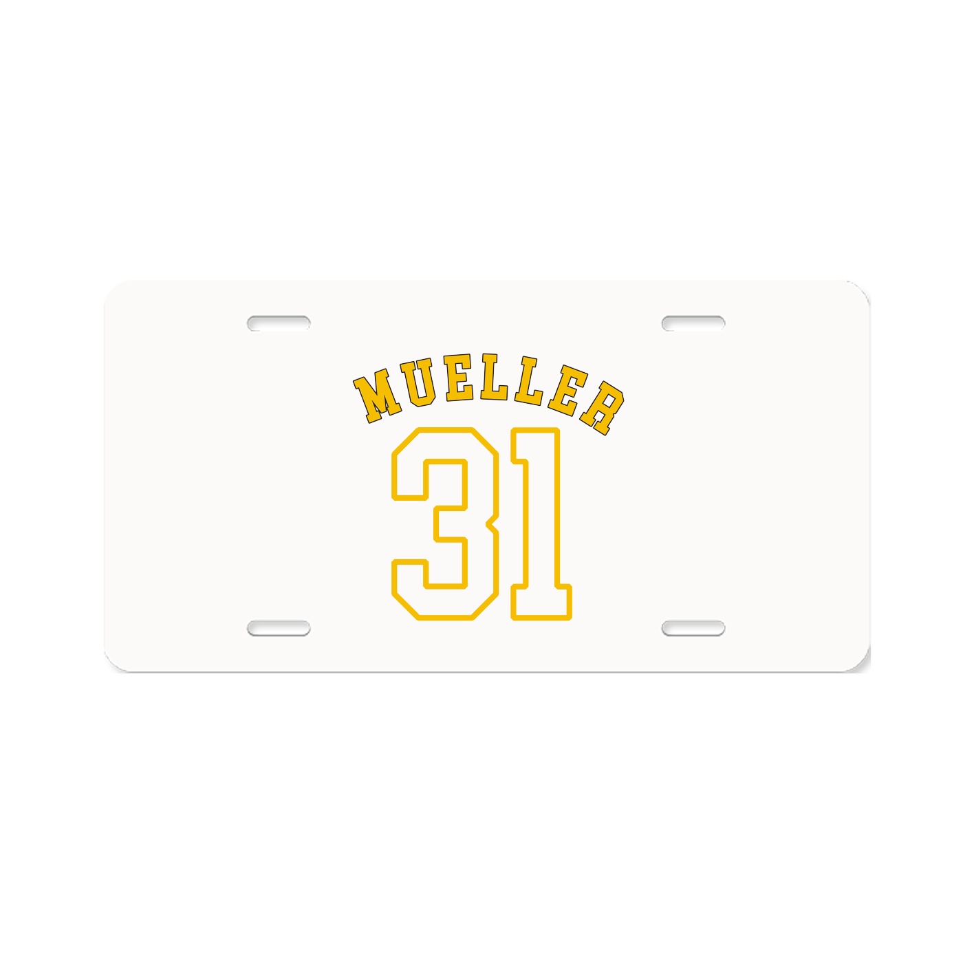 License Plate — Shirsey Arch in Classic
